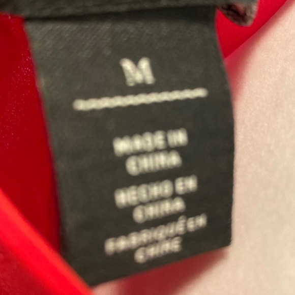 White House Black Market Sleeveless Red Shell - Picture 3 of 7